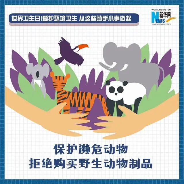世界卫生日｜爱护环境卫生 从这些随手小事做起