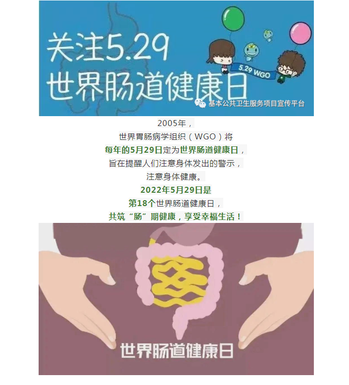 世界肠道健康日——多点“肠”识，健康相伴
